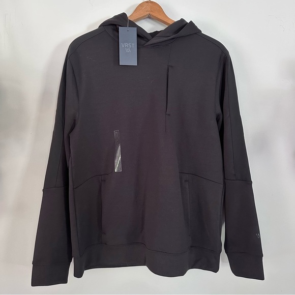 VRST Men’s Pinnacle Fleece Hoodie Black Size Large New w/ Tags - Picture 2 of 8
